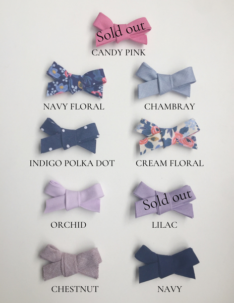 Extra Mini Fabric Bow