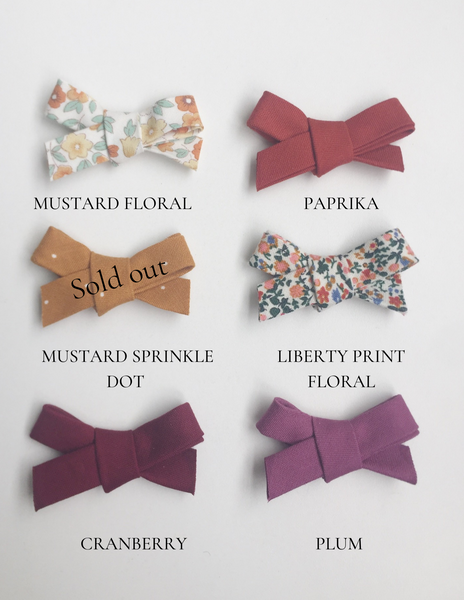 Extra Mini Fabric Bow