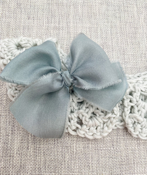 Limited Edition Colours | Classic Raw Silk Bow