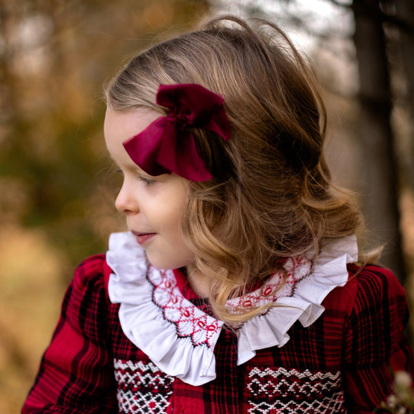 Holiday Collection | Classic Raw Silk Bow