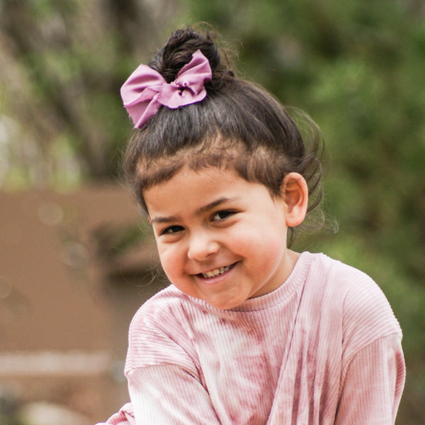 Classic Raw Silk Bow